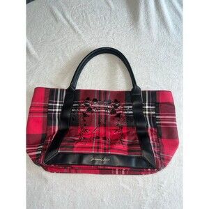 Victoria’s Secret plaid tote